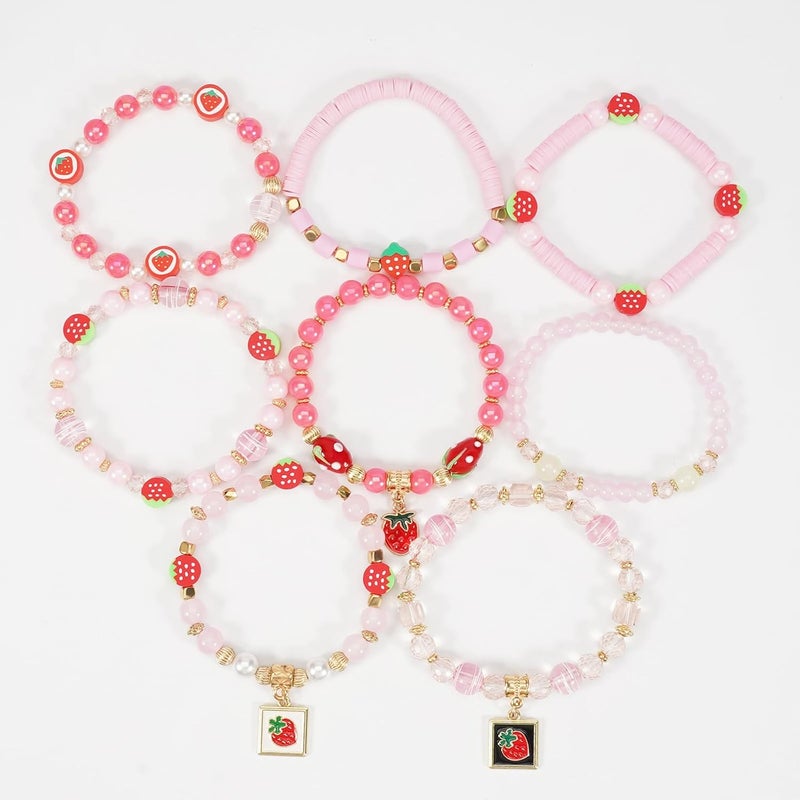 Briutn 4th of July Beaded Bracelets with American Flag Stars Charms USA Jewelry - Image 5